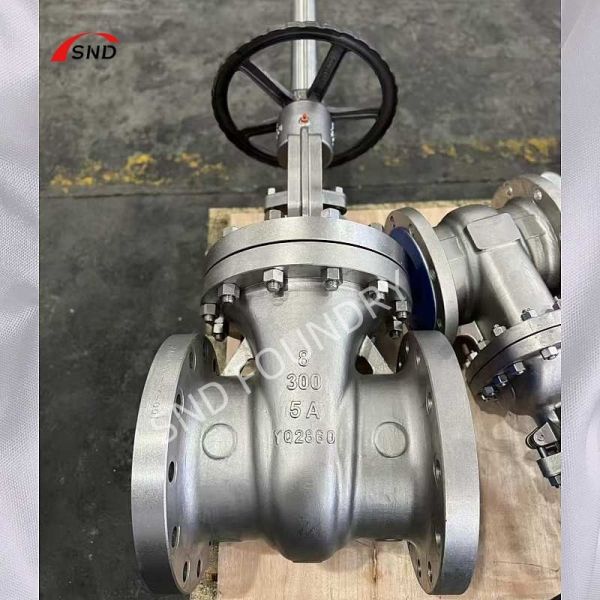 6 Inch 150lb 5A Flange Gate Valve for Medium Pressure Applications in Petroleum