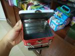 Small metal suitcase box with handle for Chocolate,candy ,cosmetic or gift for