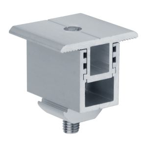 Buy cheap Corrosion Resistant SS Solar Panel Mid Clamp 3.0mm-4.5mm Thickness from wholesalers