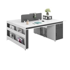 Buy cheap Modern Design Simple Office Workstation with 2 4 6 Staff Chairs and Desk Combination from wholesalers