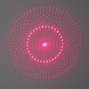 100mw Adjustable Focus Red DOE Laser Module Nebula Pattern