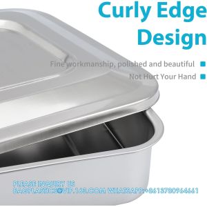 Wax Dissecting Tray Stainless Steel Thicken Dissection Pan Biological Equipment