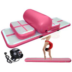 Buy cheap Household Gymnastics Inflatable Air Track Customized Tumbling Mats from wholesalers
