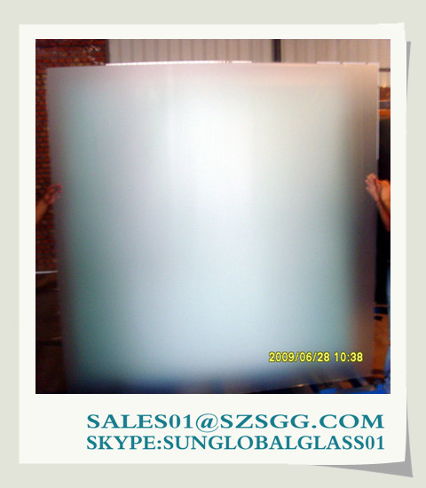 Quality Frosted shower screen Glass for sale