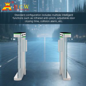 Buy cheap Office Building Speed Turnstile Gate with 2 Million Trouble-Free Operation Times and Customizable Face Recognition Detector from wholesalers