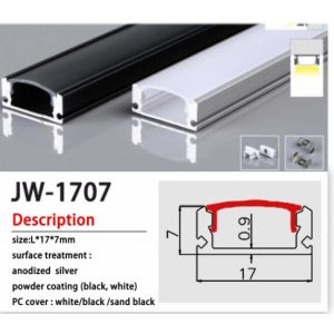 China Anodized 6063-T5 Aluminium LED Channel With Diffuser Cover on sale China Anodized 6063-T5 Aluminium LED Channel With Diffuser Cover on sale