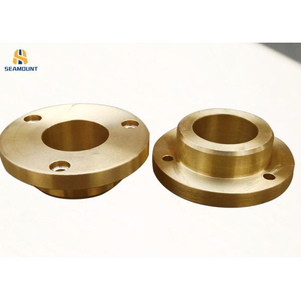 Buy cheap Threaded Flanged Bronze Bushings Crusher Machine Parts With Long Life from wholesalers