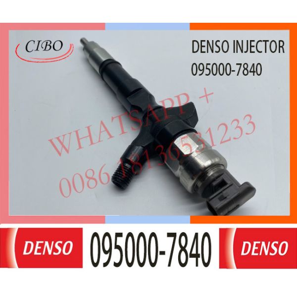 095000-7840 Genuine Common Rail Diesel Fuel Injector Assy For TOYOTA 1KD-FTV 23670-39305