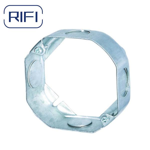 Buy cheap Octagonal Galvanized Steel Box Electrical Conduit Box Extension Ring Box from wholesalers