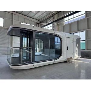 Galvanized Light Steel Frames Modern Modular Space Capsule House