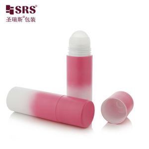 Buy cheap PET43 130ML 170ML Antiperspirant Gel Serum PET Roll On Bottle with Ball Holder Environmentally Friendly and Customizable from wholesalers