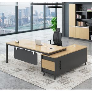 Buy cheap One Container L-Shaped Home Executive Office Computer Desk OEM from wholesalers