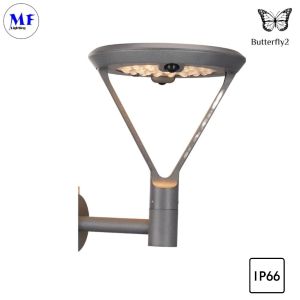 China IP66 Waterproof Outdoor LED Solar Street Lamp Aluminum+PC Material 2000LM 6000-6500K White Light For Pavement on sale