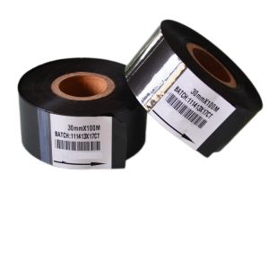 Buy cheap Hot stamping foil type date coding ribbon paper abs printing black white hot stamping foil from wholesalers