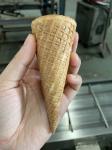 PLC 5000pcs/h 120mm waffle Sugar Cone Making Machine