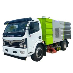 Buy cheap Customized Dongfeng 4x2 8 CBM Road Street Cleaning Sweeper Truck from wholesalers
