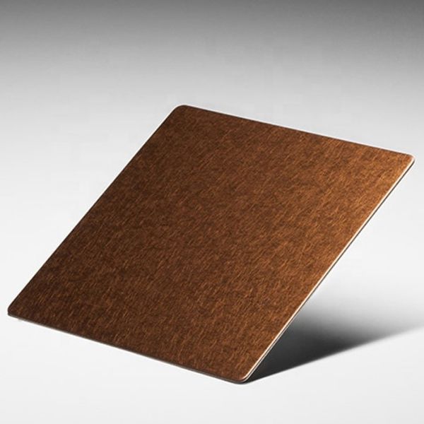 4 X 8 4x10 Decorative Stainless Steel Sheet PVD Colored Wall Panels 201 304