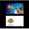 Buy cheap Christmas Greeting Cards 3D lenticular postcard 0.45 mm PET 3d postcard Animation effect postcard from wholesalers