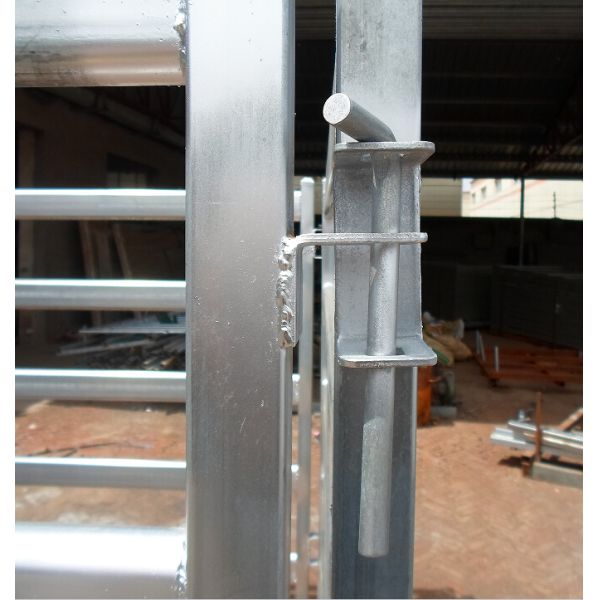 2019 hot sale Australia market 1.8x2.1m oval pipe cheap cattle fencing panels for sale/cattle yard design