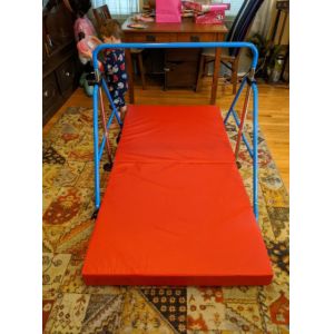 Buy cheap Gymnastics Bars Junior Training Bar Adjustable Height Gymnastic Horizontal Bars Children Folding Training Mon from wholesalers