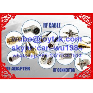 Buy cheap 4.3-10 connector female solder type with flange square All brass made VSWR 1.15 50ohm PTFE dielectric silver plated pin from wholesalers
