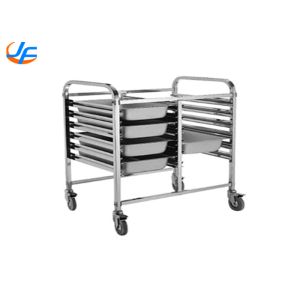 Buy cheap RK Bakeware China Foodservice NSF Custom Flatpack Design Revent Oven Rack Stainless Steel Baking Tray Trolley from wholesalers