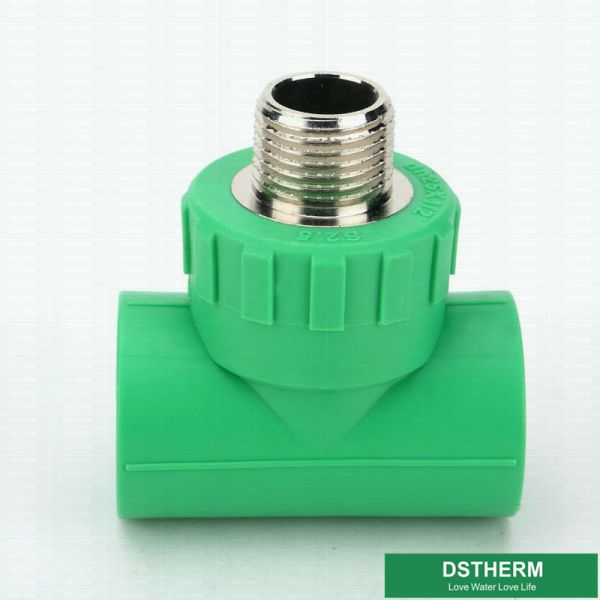 Quality Energy Efficient Male Threaded Tee Ce Approval With Injection Technics for sale