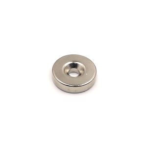 Buy cheap Strong Ndfeb N35 Permanent Ring Neodymium Magnet Nickel Coating from wholesalers