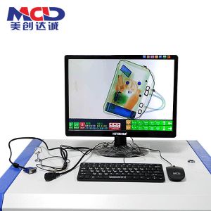 17 Inch Lcd Monitor X Ray Airport Baggage Scanner 24 Bit For Image Processing