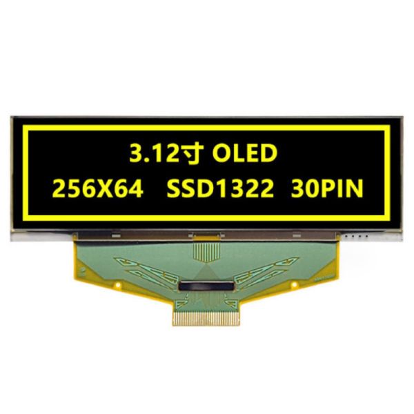Quality UG-5664ASWEF01 3.12" 256*64 Dots OLED Display Module with SPI/Parallel/I2C Interface for sale