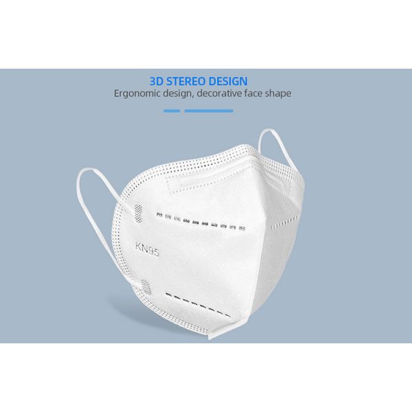 Buy cheap Breathable KN95 Medical Mask High Security For Public Place Self Protection from wholesalers