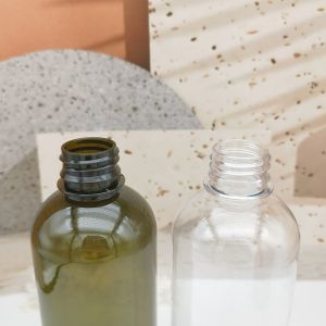 12oz 360ml 28/410 Plastic PET Cosmetic Lotion Bottle With Pump Sprayer Trigger