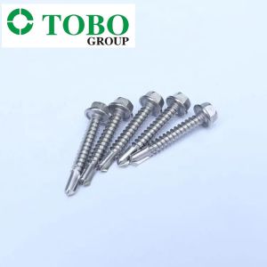 ASTM A420 Thread Type Galvanized Self Drilling Screws - Fast and Easy Installati