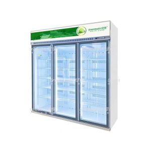 Engine On The Top Inverter Cool Drinks Display Chiller With LED