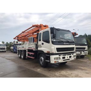 Buy cheap ISO90001 Approved Used Cement Truck , Concrete Pumping Truck 37 Meters from wholesalers