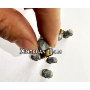 Stainless Steel Wire Mesh Filter Screen With Brass Rim Edge For Fuel Injector