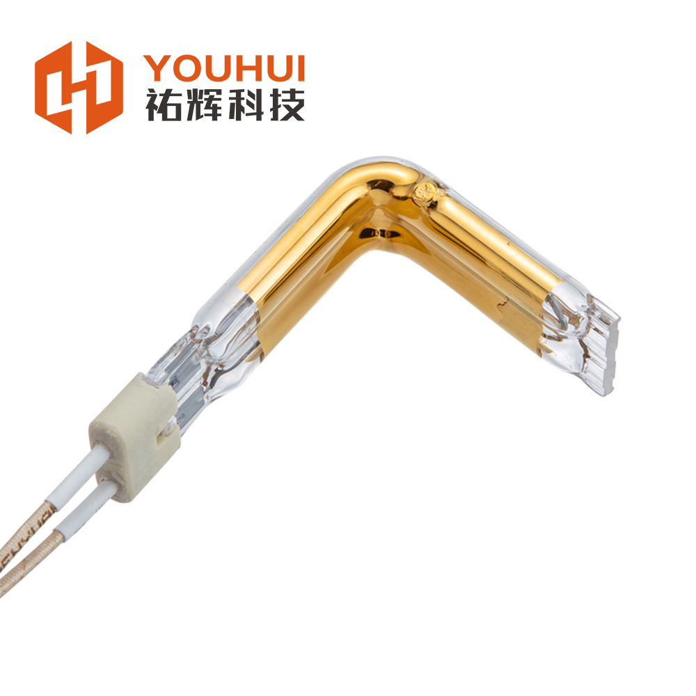 Buy cheap OEM Custom Shape 600W High Purity Quartz Infrared Heating Element Tube with L Shape Design from wholesalers