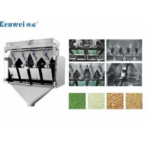 Buy cheap 60P/M 4 Head Linear Weigher Machine With 7