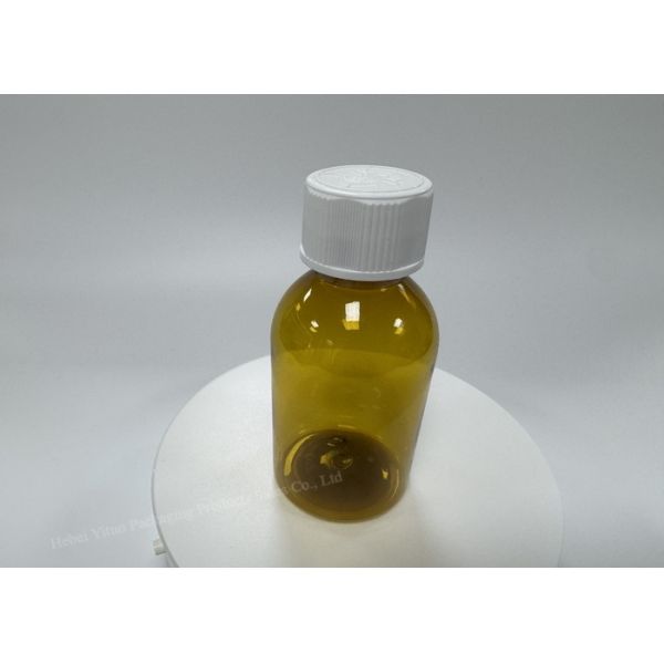 Convenient Translucency Empty Plastic Medicine Bottles Tinctures