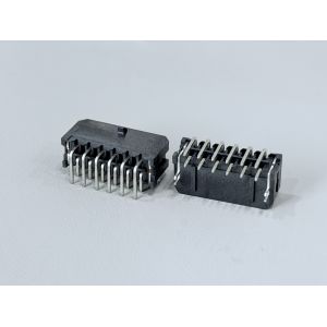 Buy cheap Micro Fit 3.0 2x6 Pin Header Connector, 3.00mm Pitch Side Entry PCB Power Signal Interface for Automotive Control, Industrial Automation, Server from wholesalers