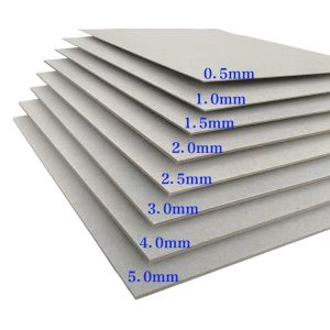 Buy cheap Factory Supply Hot Sale Chip Cardboard Paper Sheets Back Duplex Board Grey Paperboard from wholesalers