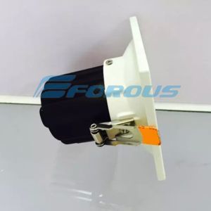 Single head square deep dazzling white LED ceiling 7 w to 18 w neutral light