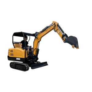 Buy cheap 3700mm Hydraulic Mini Crawler Digger 2.2 ton Rubber Tracks from wholesalers