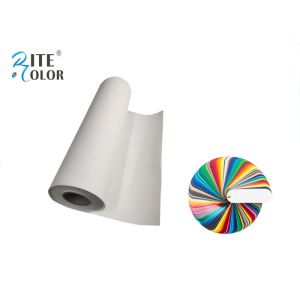Bright White Stretched Matte Canvas Roll 260gsm Polyester Print Fabric
