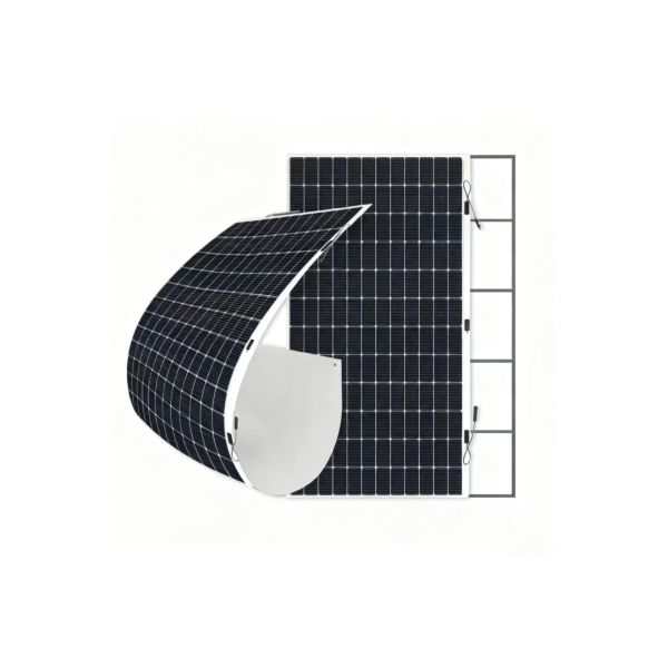 580W Peak Power Semi-Flexible Solar Panel - High Voltage, TOPCon Cell for Large