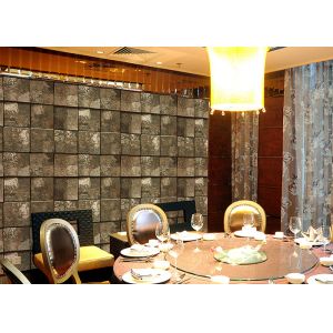 Buy cheap Embossed Stone Effect Contemporary Bedroom Wallpaper For Tv Wall Background from wholesalers
