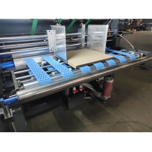 Semi-automatic High Productivity Flute Laminating Machine with Electric Driven