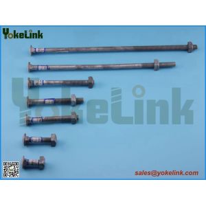 Buy cheap Carbon steel carriage bolt for pole line hardware product