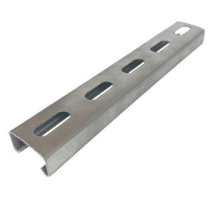 Buy cheap 41x21mm Stainless Steel Solar Photovoltaic Mounting Strut Slotted Channels from wholesalers