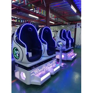 Double Players Egg Chair VR 9D Virtual Reality Egg Machine For Scenic Experience